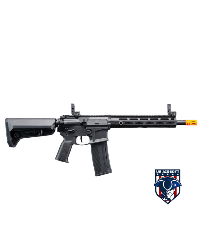 Lancer Tactical Gen 3 Hellion M-LOK 10" M4 AEG w/ Ambidextrous NSR Receiver & NSR Stock - (Black)