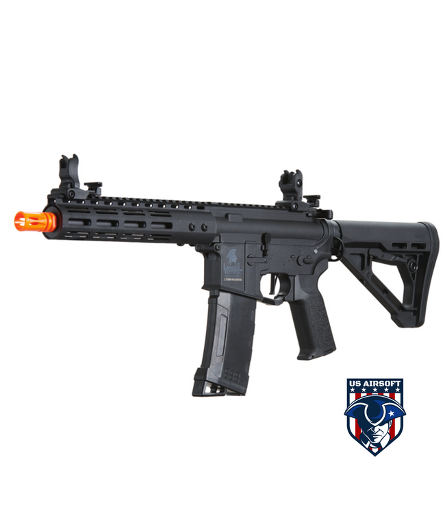 Lancer Tactical Gen 3 Archon 9" M-LOK M4 Airsoft Rifle w/ Delta Stock (Color: Black)