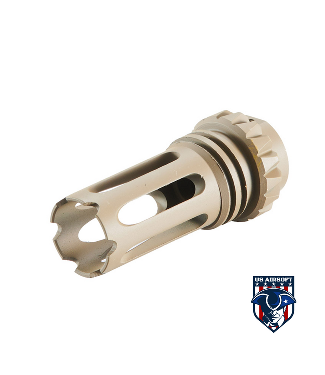 Lancer Tactical LT-340 Airsoft Mock Suppressor - (Tan)