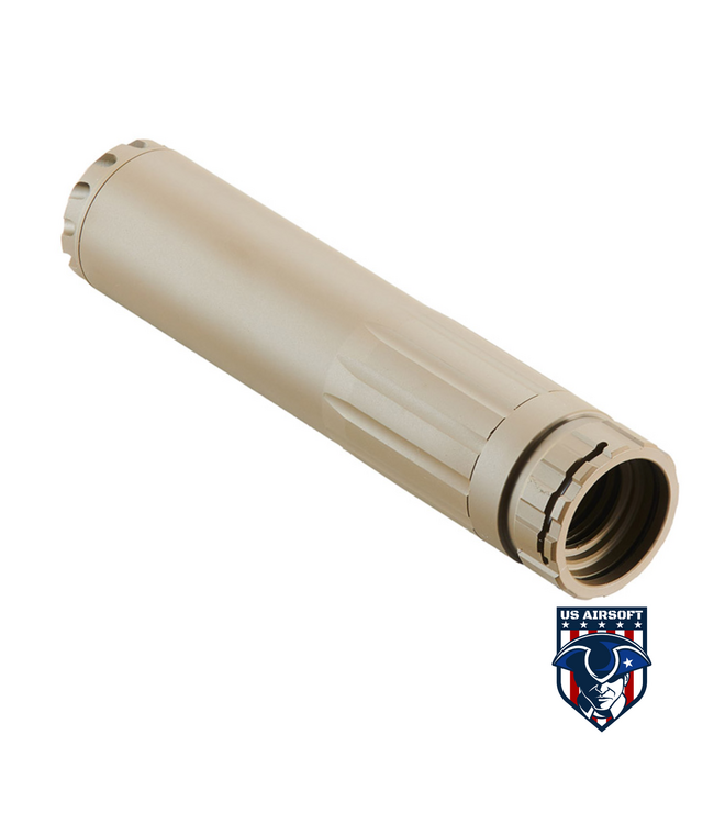 Lancer Tactical LT-340 Airsoft Mock Suppressor - (Tan)