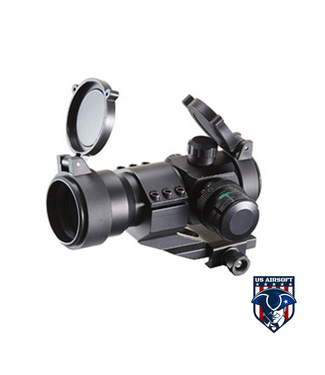 Lancer Tactical Lancer Tactical CA-404B Red & Green Dot Scope w/ Cantilever Mount - 4 Reticles