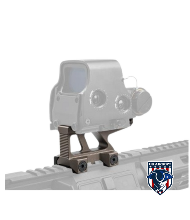 Atlas Custom Works Riser Picatinny Mount Kit For EO - BLACK