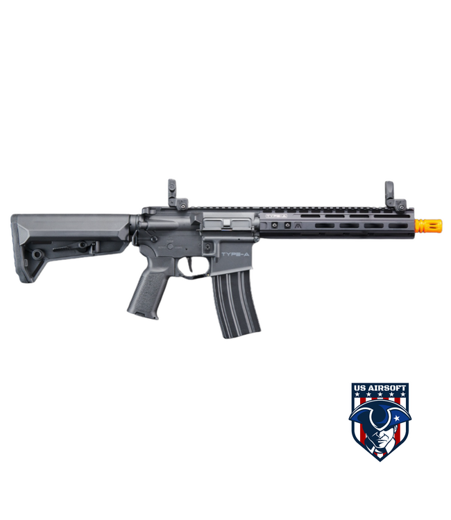 BG Defense Type-A MK2 Gen 3 AEG Rifle by Lancer Tactical - (Black) - 10"