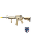 Lancer Tactical Lancer Tactical Gen 3 M4 SopMod Airsoft AEG Rifle (Color: Dark Earth)