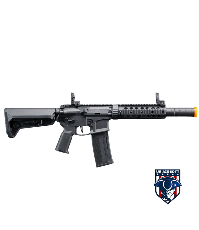 Lancer Tactical Gen 3 M4 Carbine SD AEG w/ Ambidextrous NSR Receiver, NSR Stock & Mock Suppressor - (Black)