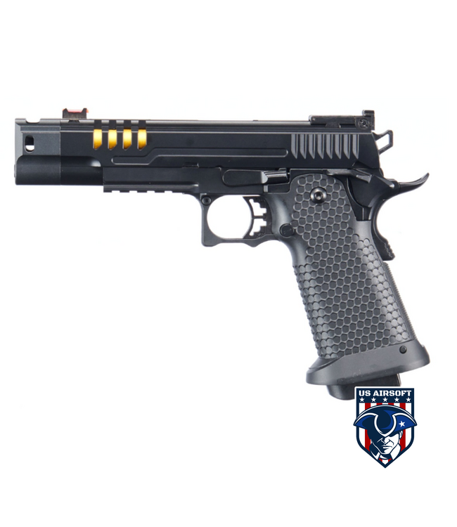 Golden Eagle 3357 Pro Series Gas Blowback Airsoft Pistol - BLACK