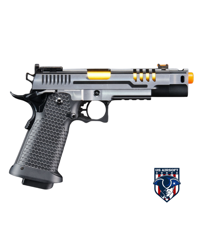 Golden Eagle 3357 Pro Series Gas Blowback Airsoft Pistol - BLACK