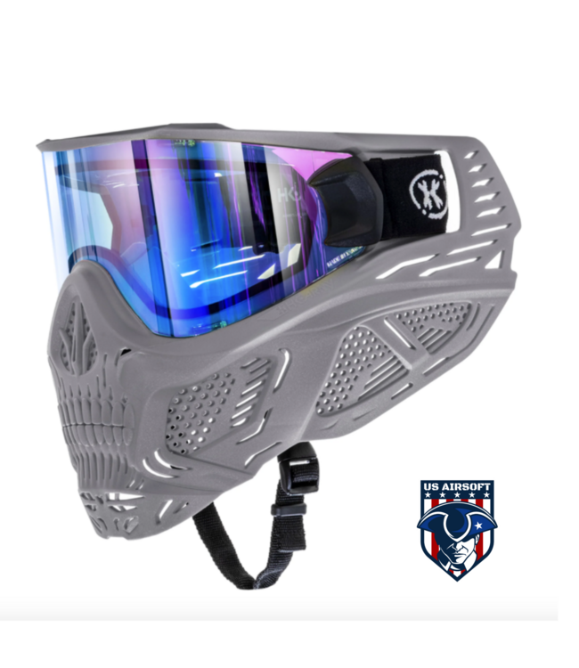 HK Army HSTL SKULL GOGGLE "Crypt" Grey - Ice Lens