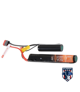 Lancer Tactical Lancer Tactical 11.1V 2500mAh 20C Nunchuck Lipo Battery (Deans Connector)