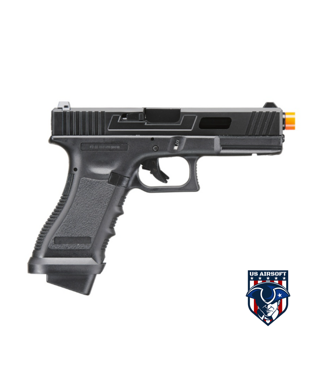 Army Armament R17-PB Gas Blowback Airsoft Pistol (Color: Black)