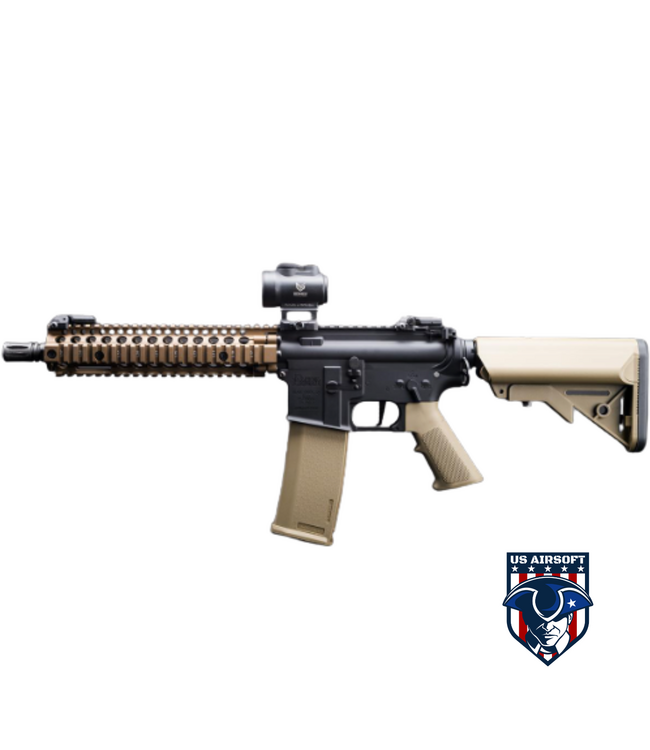 EMG x Daniel Defense MK18 SA-E19 EDGE Airsoft AEG Rifle - Specna Arms w/ HAL 2 MOSFET (Color: Chaos Bronze)