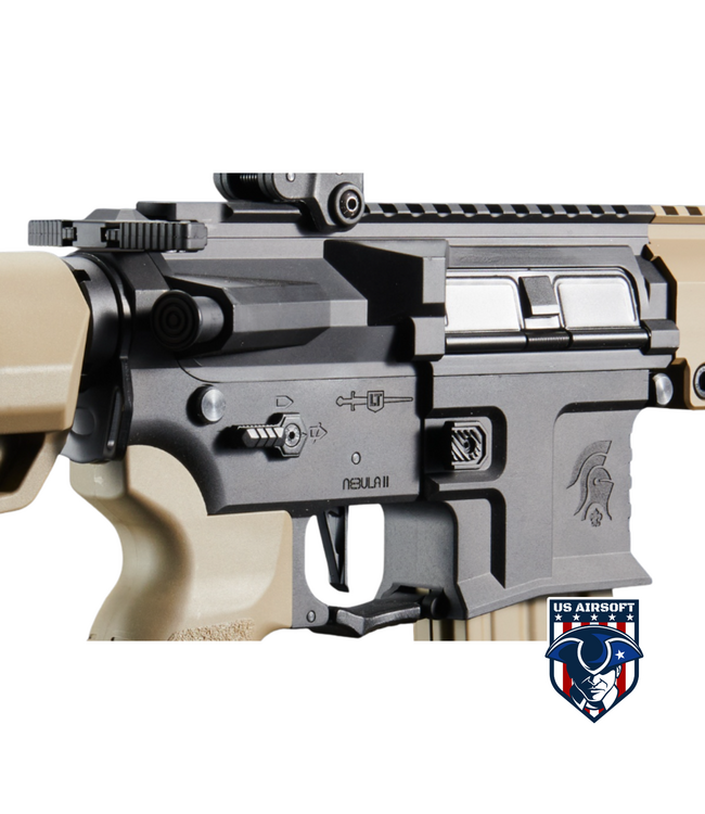 Lancer Tactical Gen 4 Stalker M4 AEG Airsoft Rifle - (Tan) - 13"