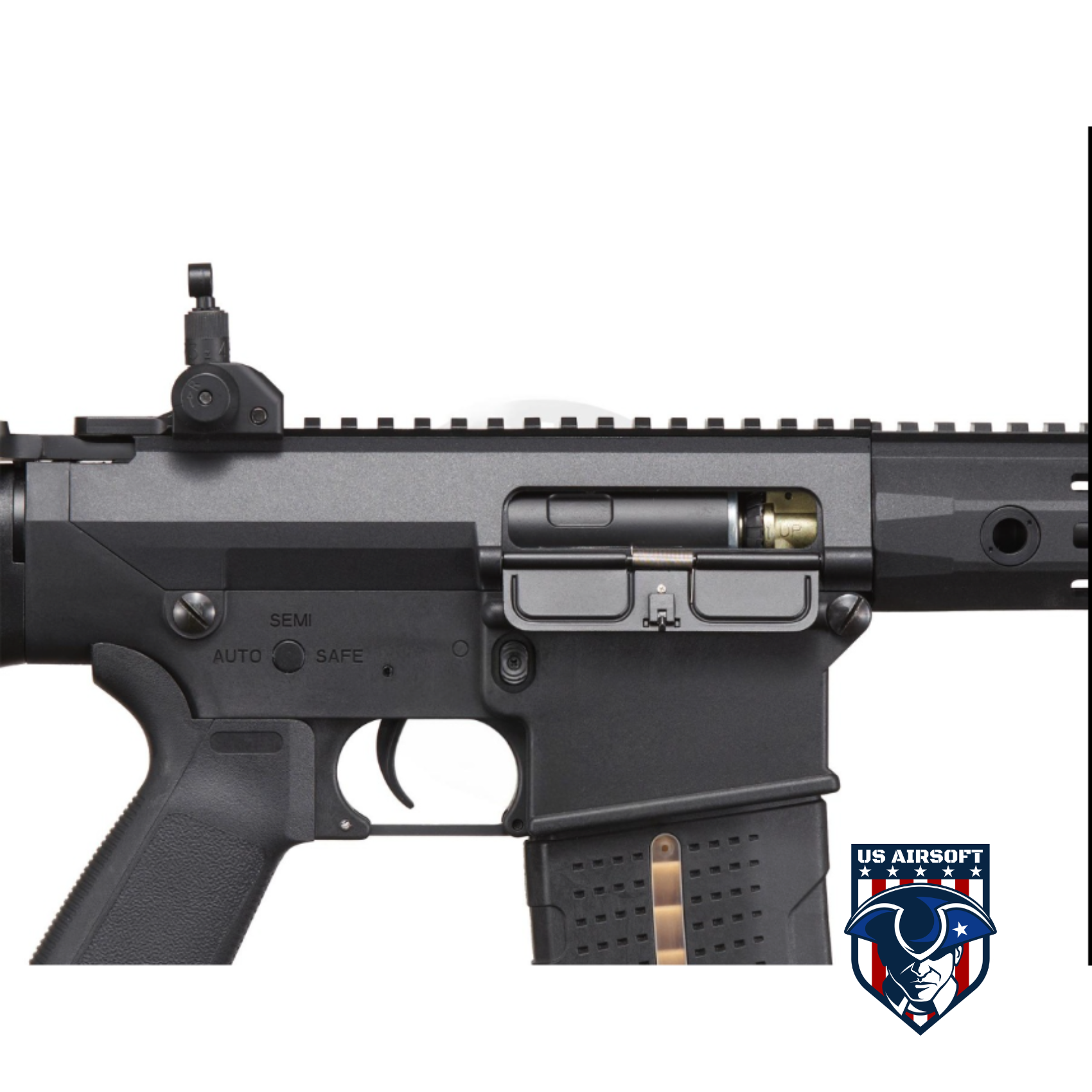 Lancer Tactical Battle X AEG Airsoft Rifle w/ Fixed Stock & MLOK ...