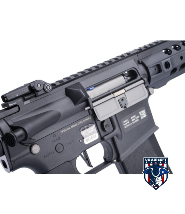 Specna Arms CORE Gen. 2 Airsoft AEG Rifle w/ HAL MOSFET (Model: 12" UX / Black)