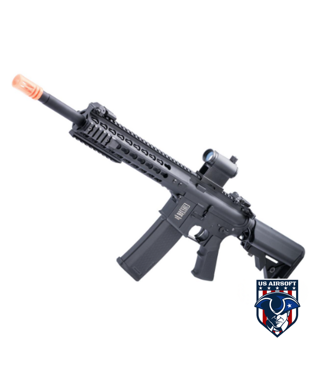 Specna Arms FLEX Gen.2 Series M4 Airsoft AEG Rifle with GATE X-ASR (Model: 10" KeyMod Carbine / Black)