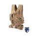 Lancer Tactical Lancer Tactical Airsoft Cross Draw Vest Youth Size w/ Holster - KHAKI