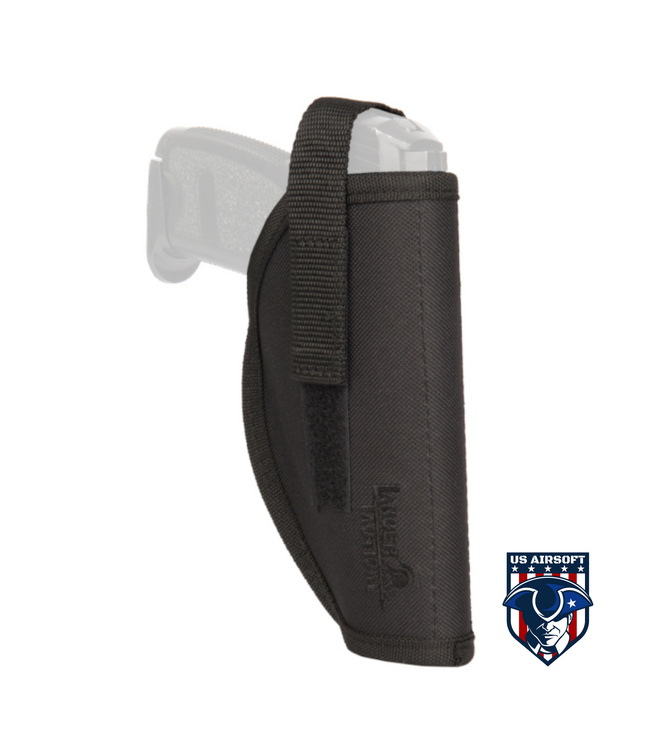 Lancer Tactical Simple Hip Airsoft Pistol Holster - BLACK