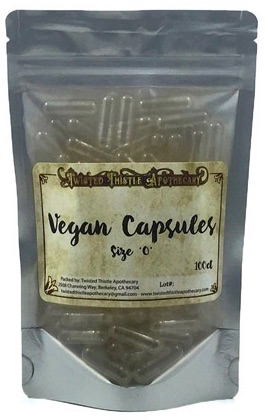 Empty Vegan Capsules | Size 0-1