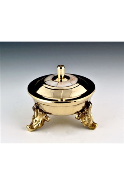 Resin Burner | Miniture Brass Dish Lid