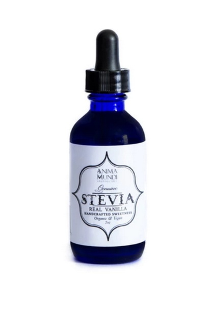 Stevia Tincture + Real Vanilla | Handcrafted Whole Leaf Sweetner