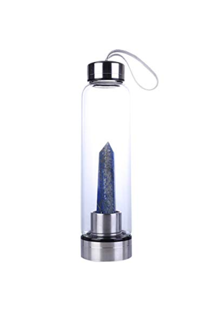 Crystal Water Bottle | Lapis Lazuli