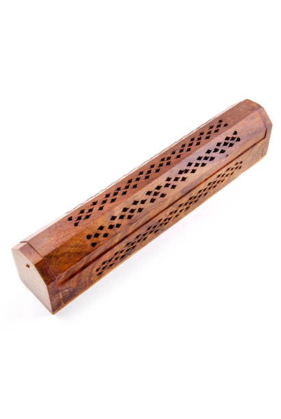 Incense Holder | Carved Coffin Box
