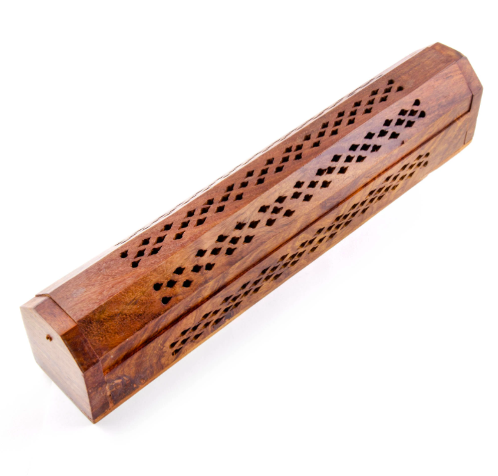 Incense Holder | Carved Coffin Box-1