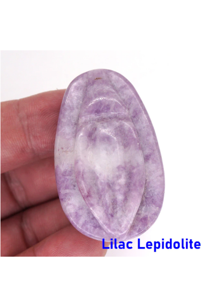 Crystal Vulva | Lepidolite