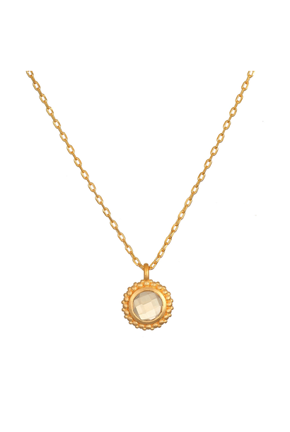 Necklace | Citrine Mandala