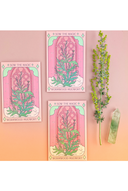 WORMWOOD MUGWORT | Tarot Garden Seed Packet