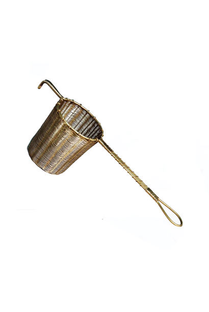 Hand Woven Brass Tea Strainer