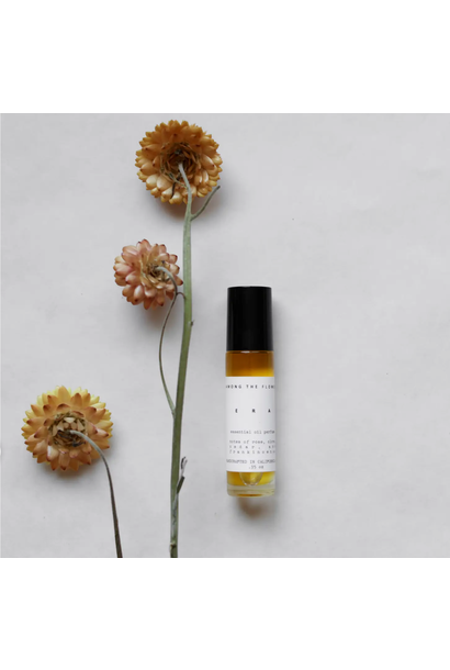 6095 - Roll-On Organic Perfume - ERA - w/ Rose, Clove, Cedar & Frankincense  - 5ML - Among the Flowers