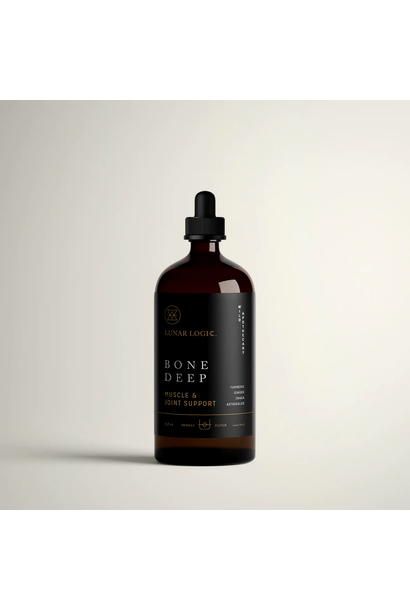 6097 - BONE DEEP - Muscle & Joint Support  - 4oz Tincture - Clears Excessive Dampness in the Body - Lunar Logic