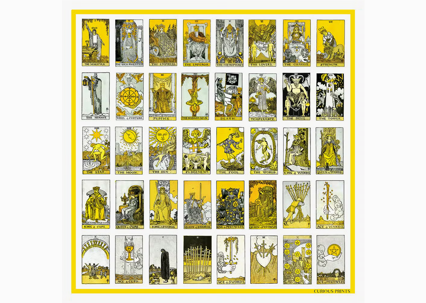 Silk Scarf | Tarot Cards-2