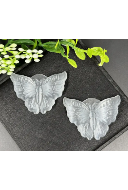 Butterfly Carving | Selenite