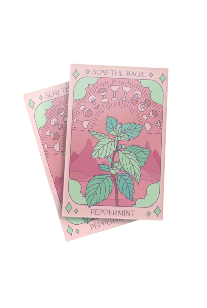 PEPPERMINT | Tarot Garden Seed Packet