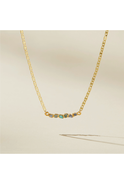 Blue Ombre | Crystal Necklace