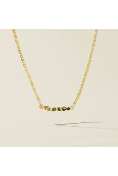 Green Ombre | Crystal Necklace