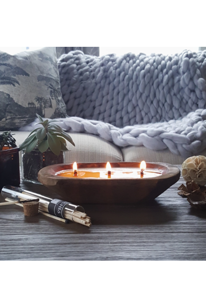 OAKMOSS + AMBER | Dough Bowl Candle