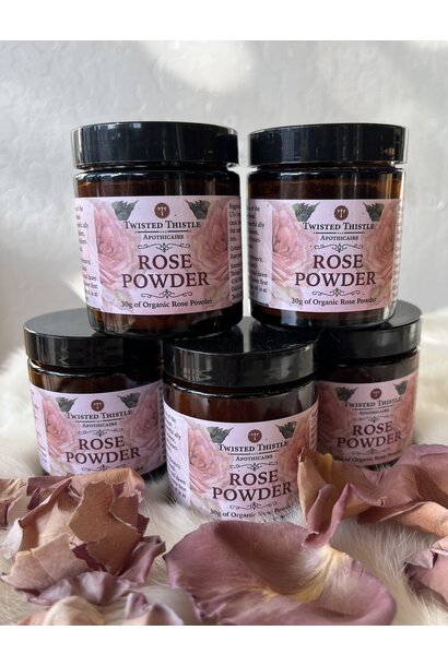 Organic Rose Powder - 30gm Jar