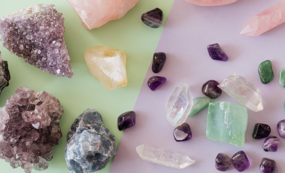 Raw Crystals vs. Tumbled Stones
