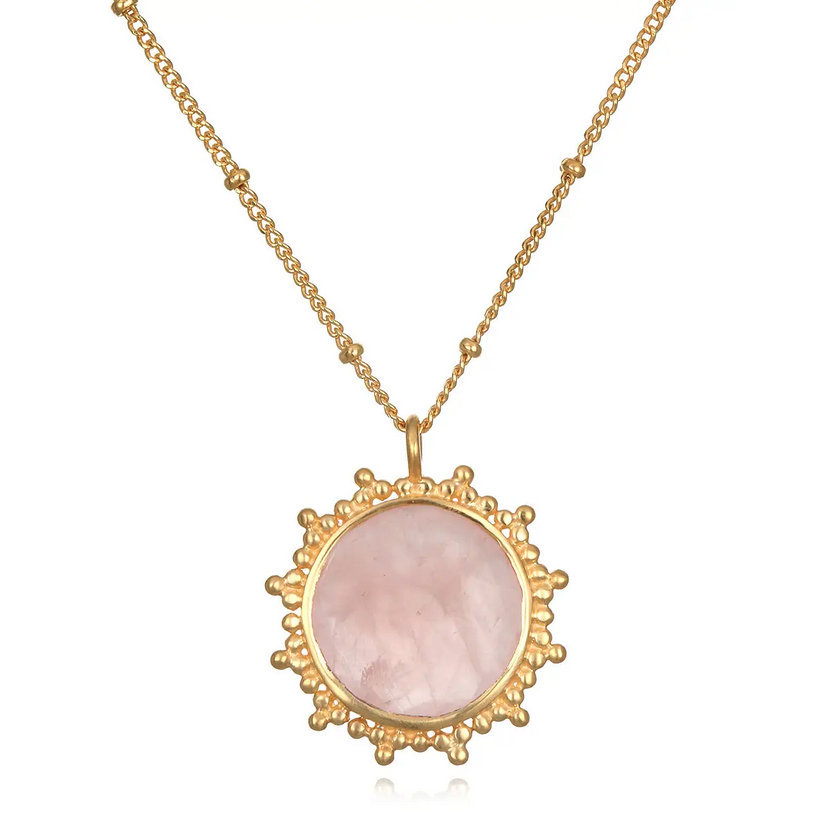 Rose Quartz Love Necklace 