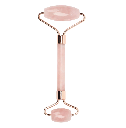 Rose Quartz Crystal Face Roller