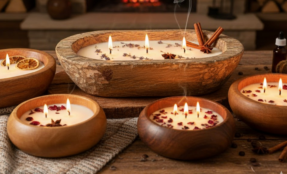 Use of Dough Bowl Candles in Ritual and Meditation