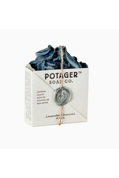 Lavender Charcoal | Organic Bar Soap