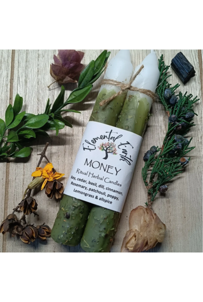 MONEY | Herbal Intention Candles