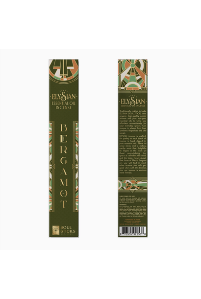 BERGAMOT | Essential Oil Incense Sticks