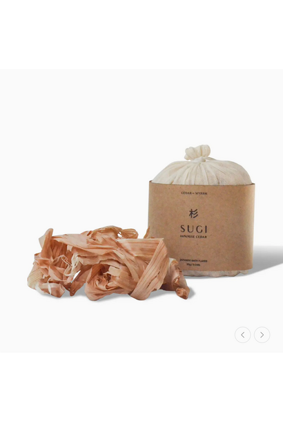 Sugi: Japanese Cedar | Bath Flakes