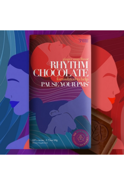 7085 - Rhythm Chocolate - PMS Formula - Ginger Snap - Functional Chocolate