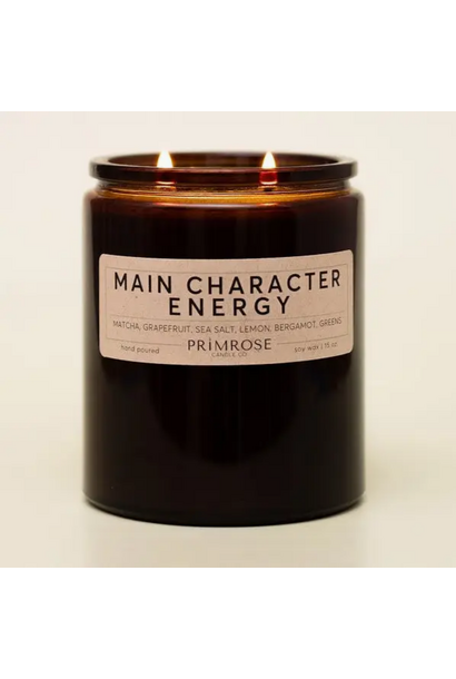 MAIN CHARACTER ENERGY | Double Wick Candle